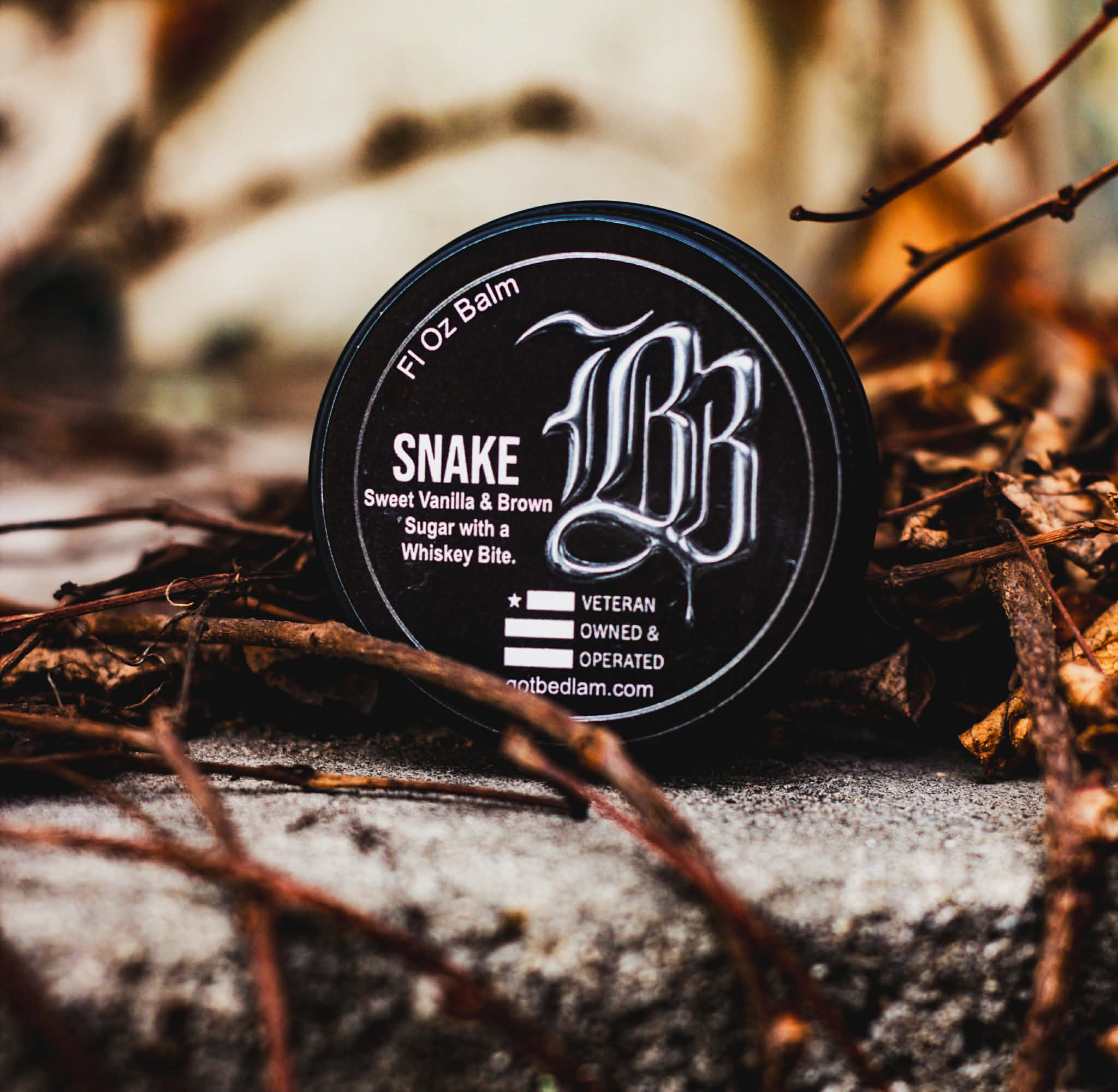 SNAKE Beard Balm — Smooth & Sweet Small-Batch by Bedlam Beard Co.