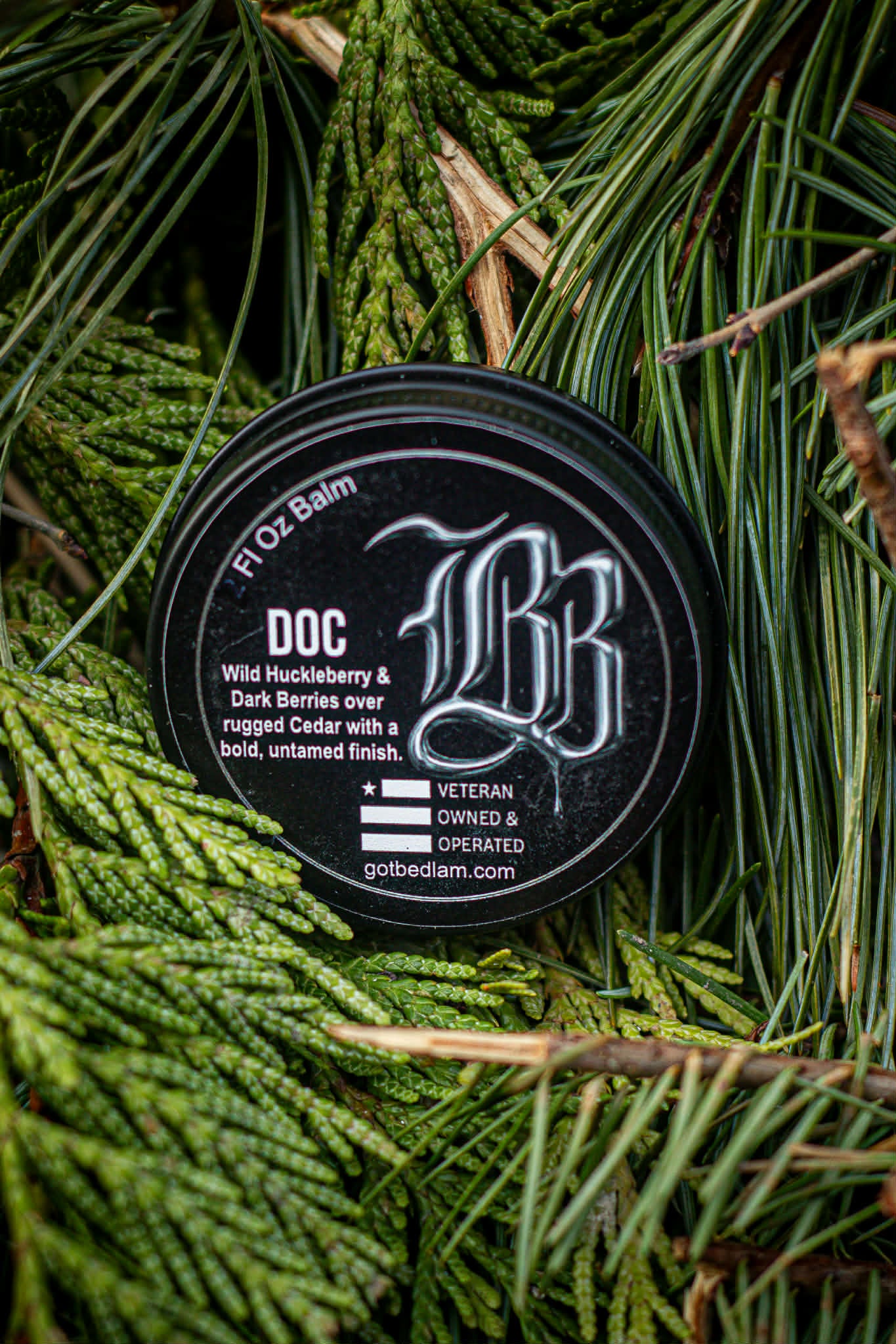 DOC Beard Balm — Small-Batch by Bedlam Beard Co. Veteran-Made