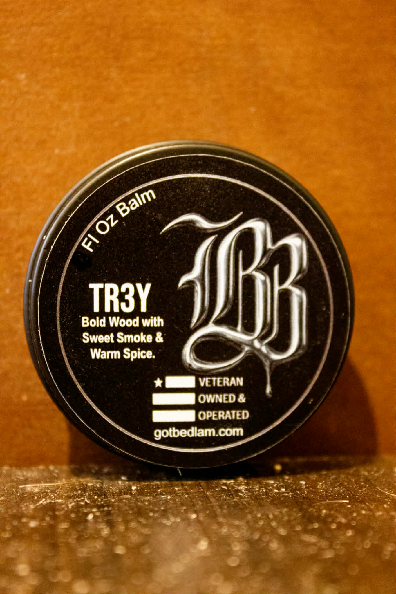 TR3Y Beard Balm — Small-Batch Character Series by Bedlam Beard Co.