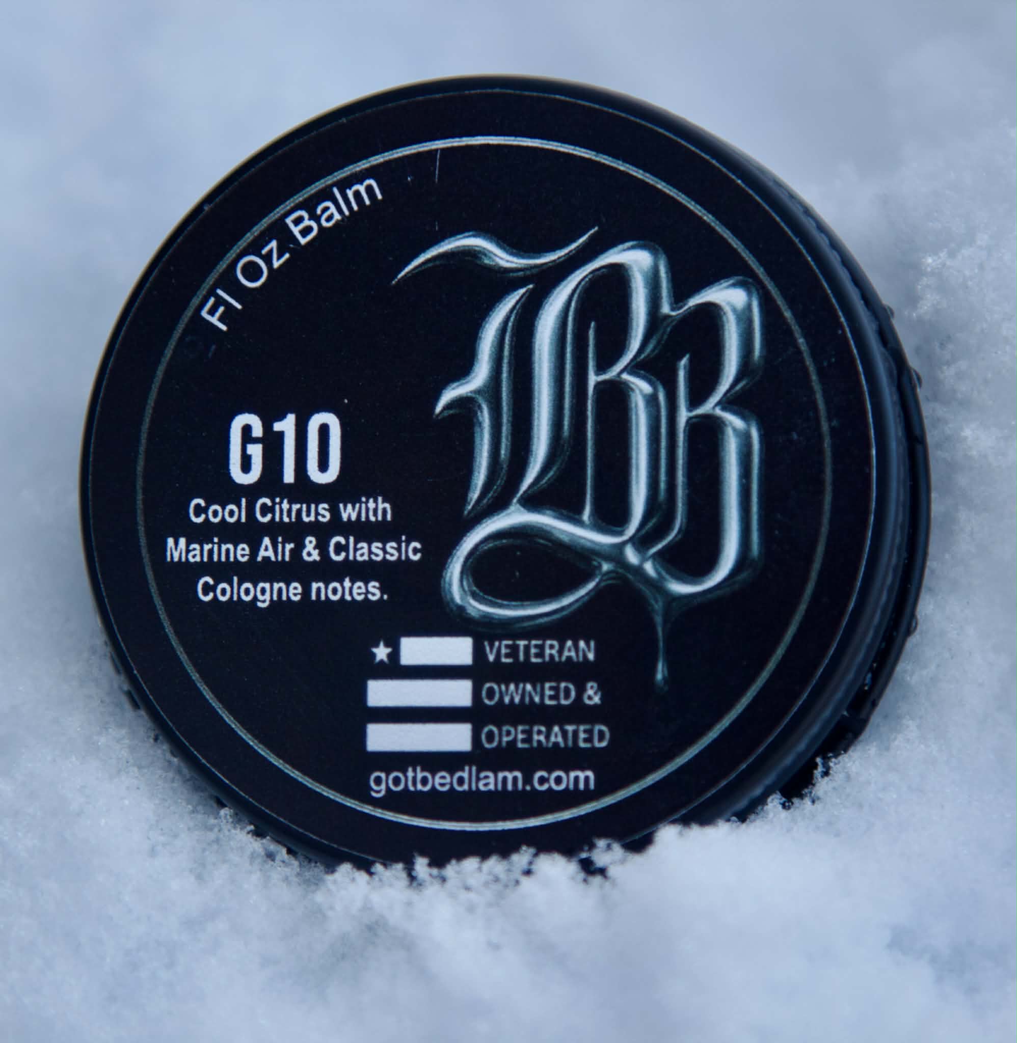 G10 Beard Balm — Small-Batch by Bedlam Beard Co.