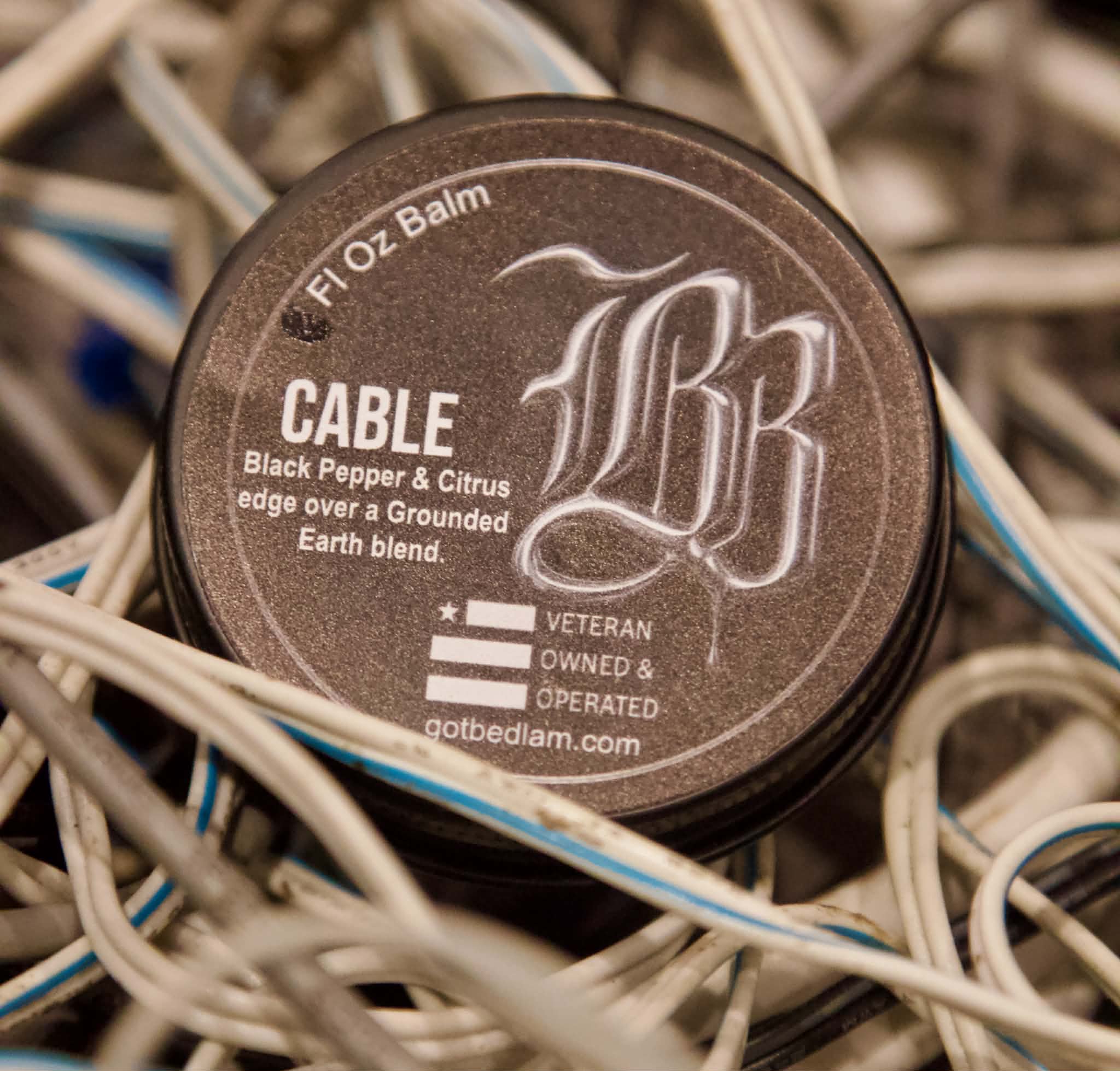 CABLE Beard Balm — Small-Batch Character Series by Bedlam Beard Co.