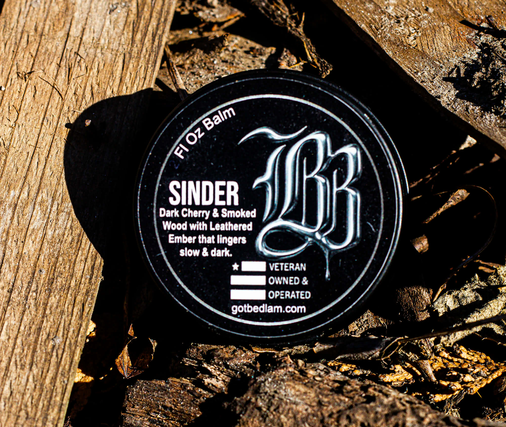 SINDER Beard Balm — Small-Batch by Bedlam Beard Co.
