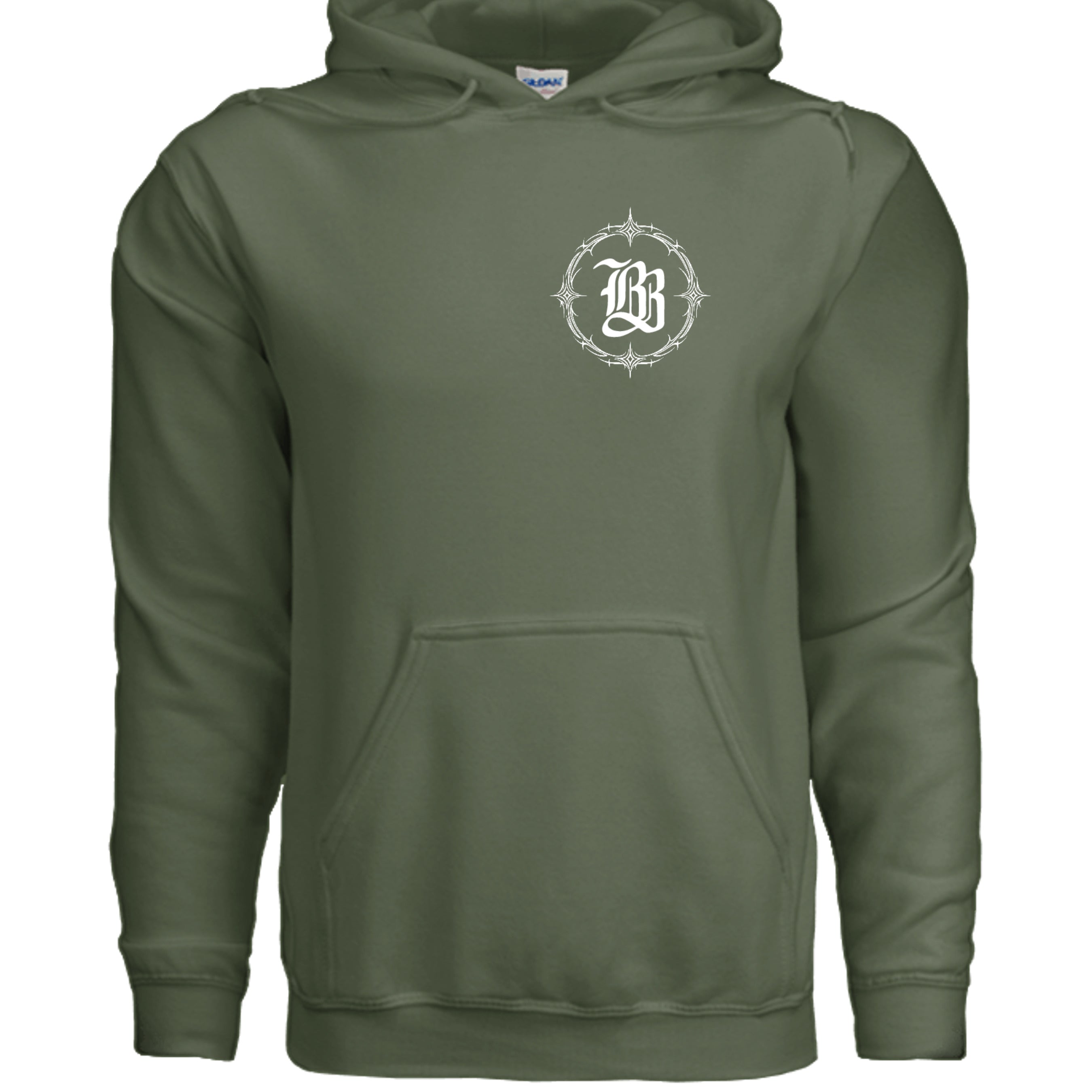 MILITARY GREEN - G185 - FRONT