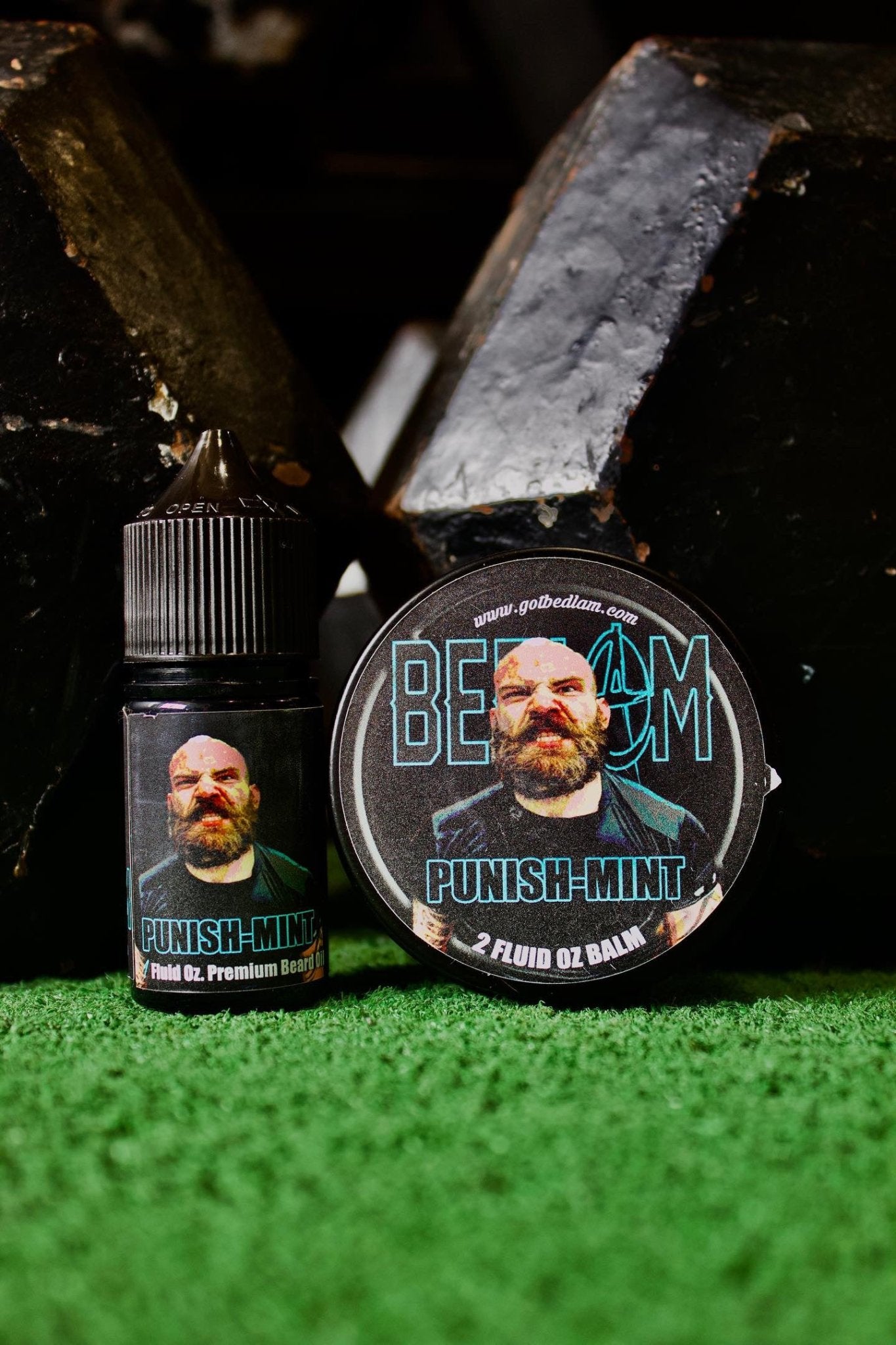 PUNISH-MINT COMBO - Coconut-Peppermint - Bedlam Beard Company
