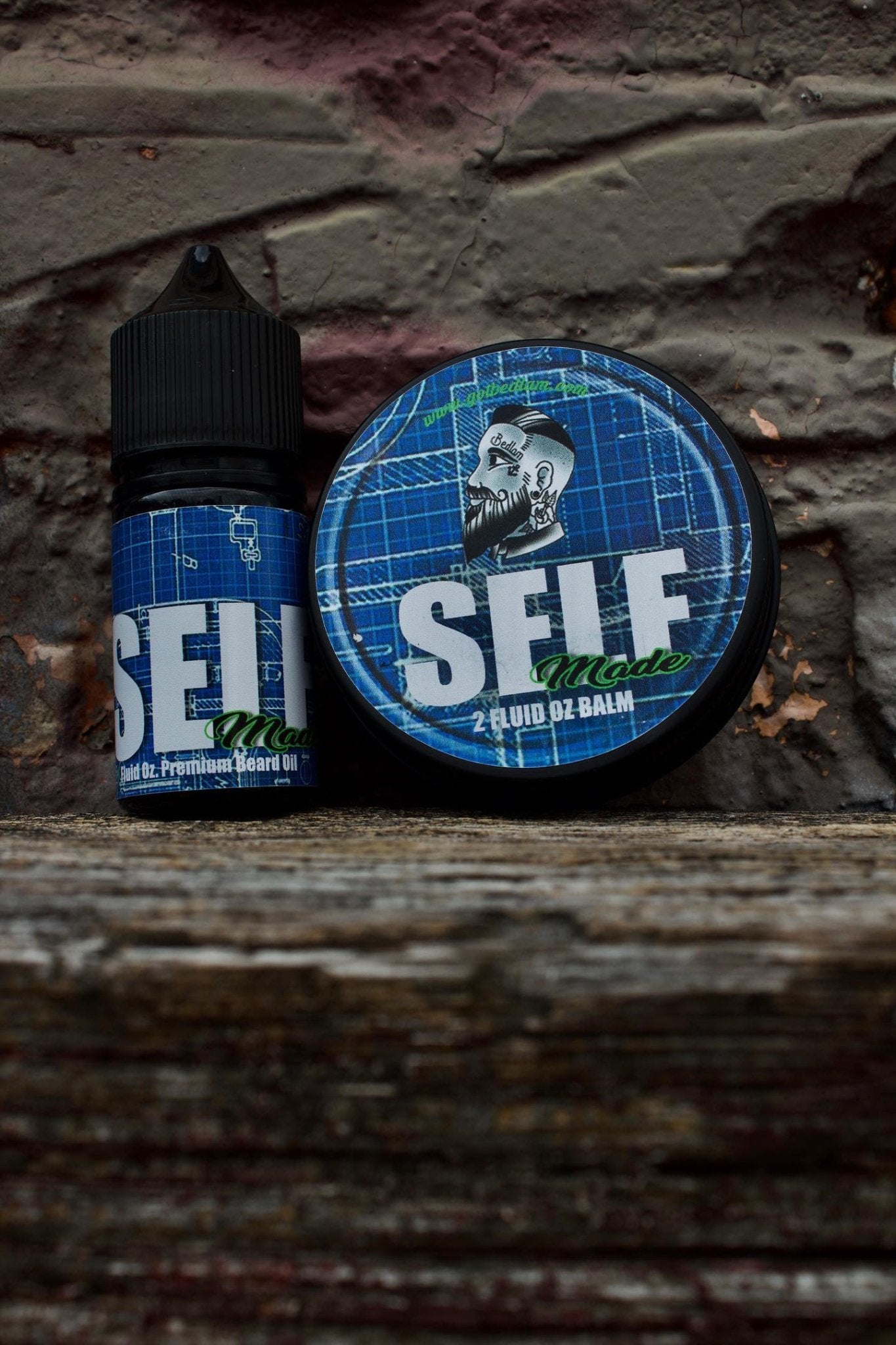 SELF MADE COMBO - Blackberry-Birchwood Hud-Black Amber-Musk - Bedlam Beard Company