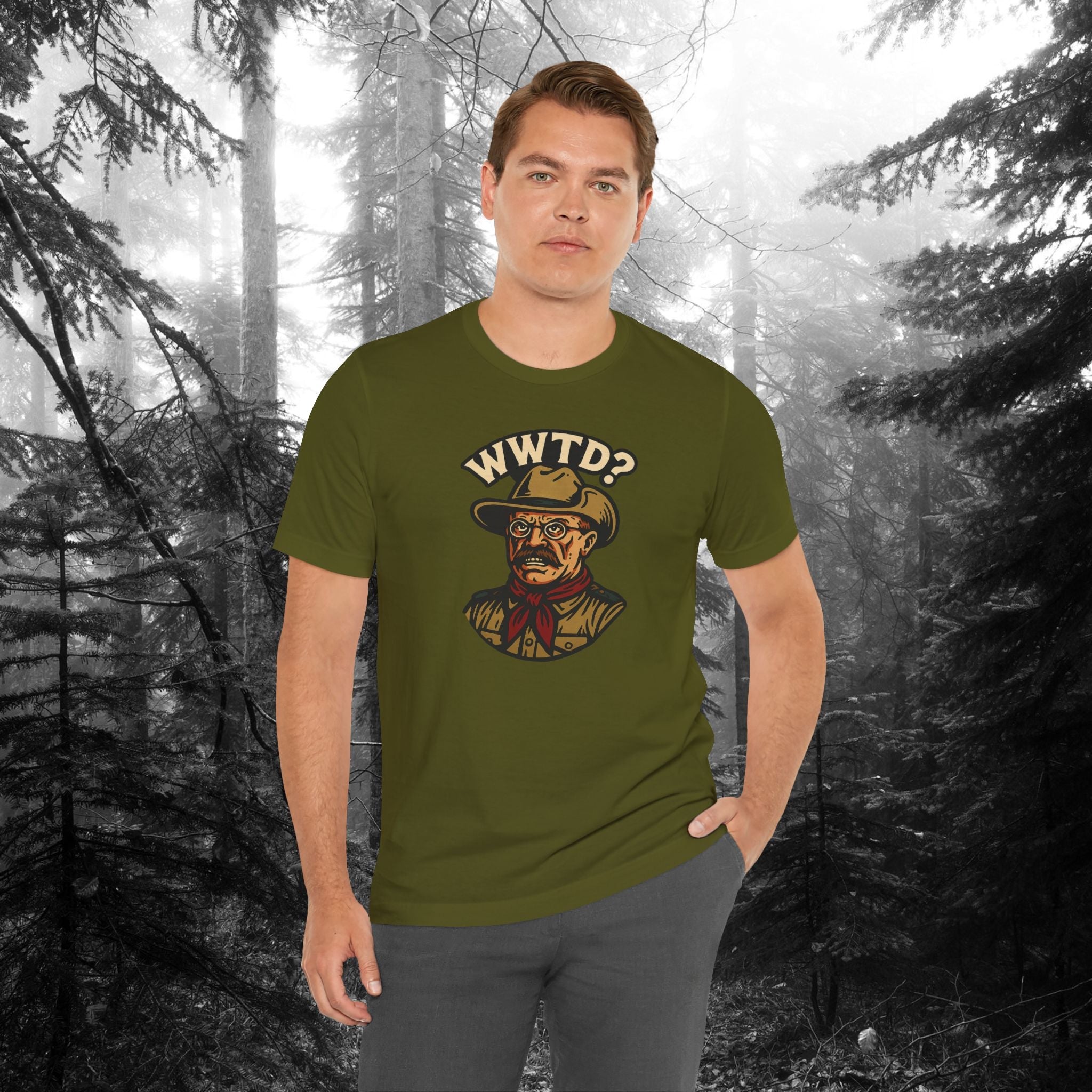 WWTD? – Teddy Roosevelt Tee