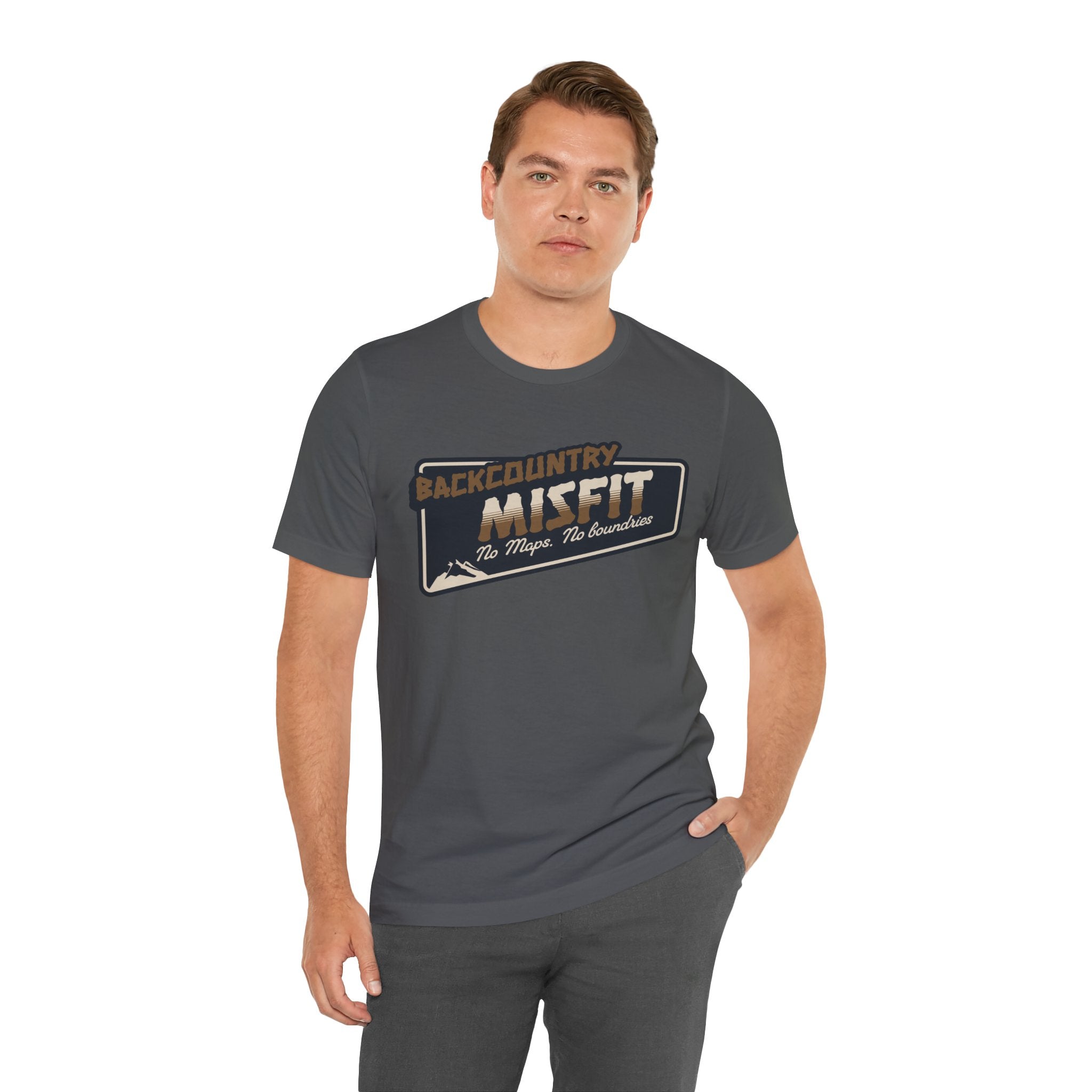 Backcountry Misfit T-Shirt | Rugged Hiking Tee for Trail Rebels & Off-Grid Wanderers