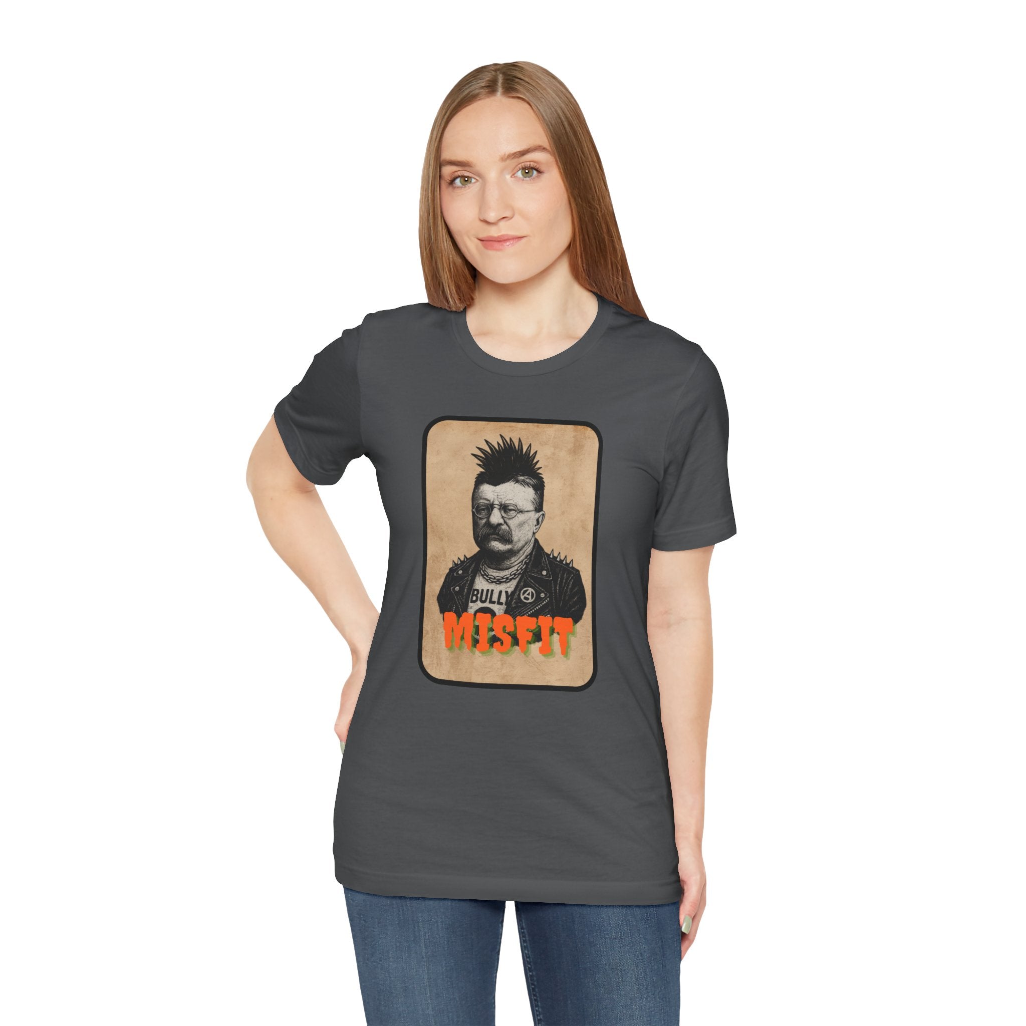 Teddy Roosevelt Punk T-Shirt | Misfit History Tee for Rebels, Patriots & Wild Hearts
