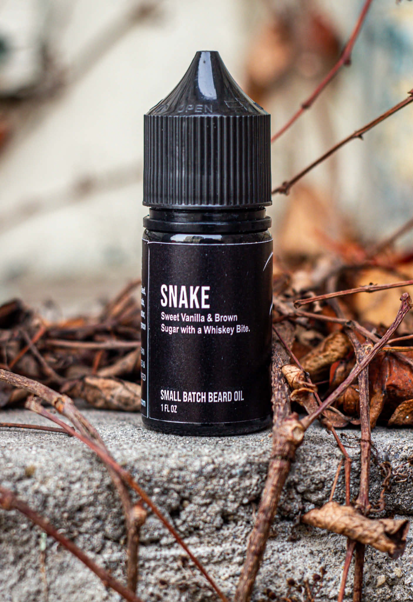 SNAKE- Vanilla Bean-Brown Sugar-Spirits