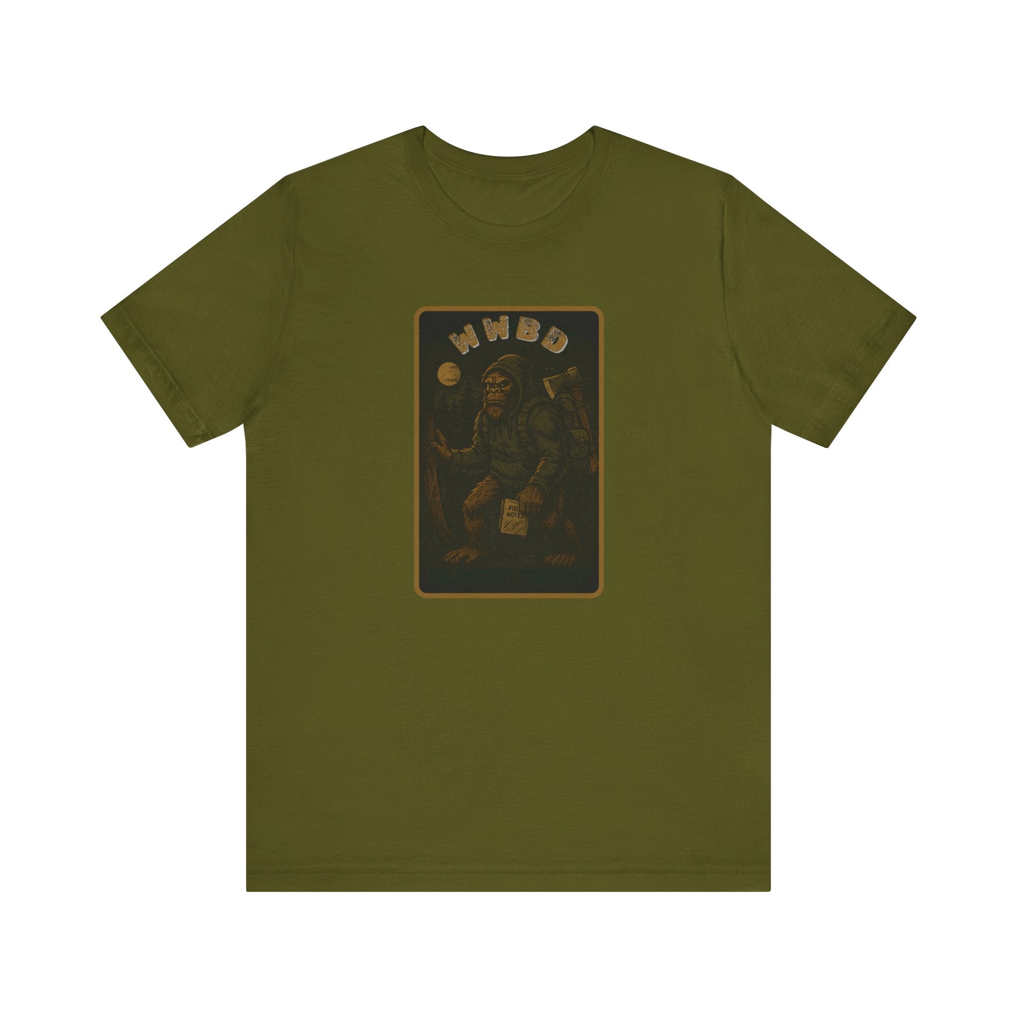 WWBD–What Would Bigfoot Do? Unisex T-Shirt