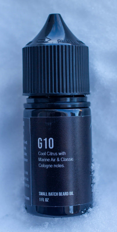 G10 Beard Oil — Small-Batch Character Series by Bedlam Beard Co.