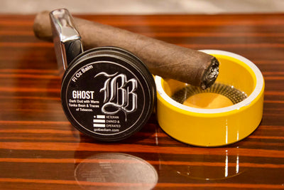 GHOST Beard Balm — Dark & Smoky Small-Batch by Bedlam Beard Co.