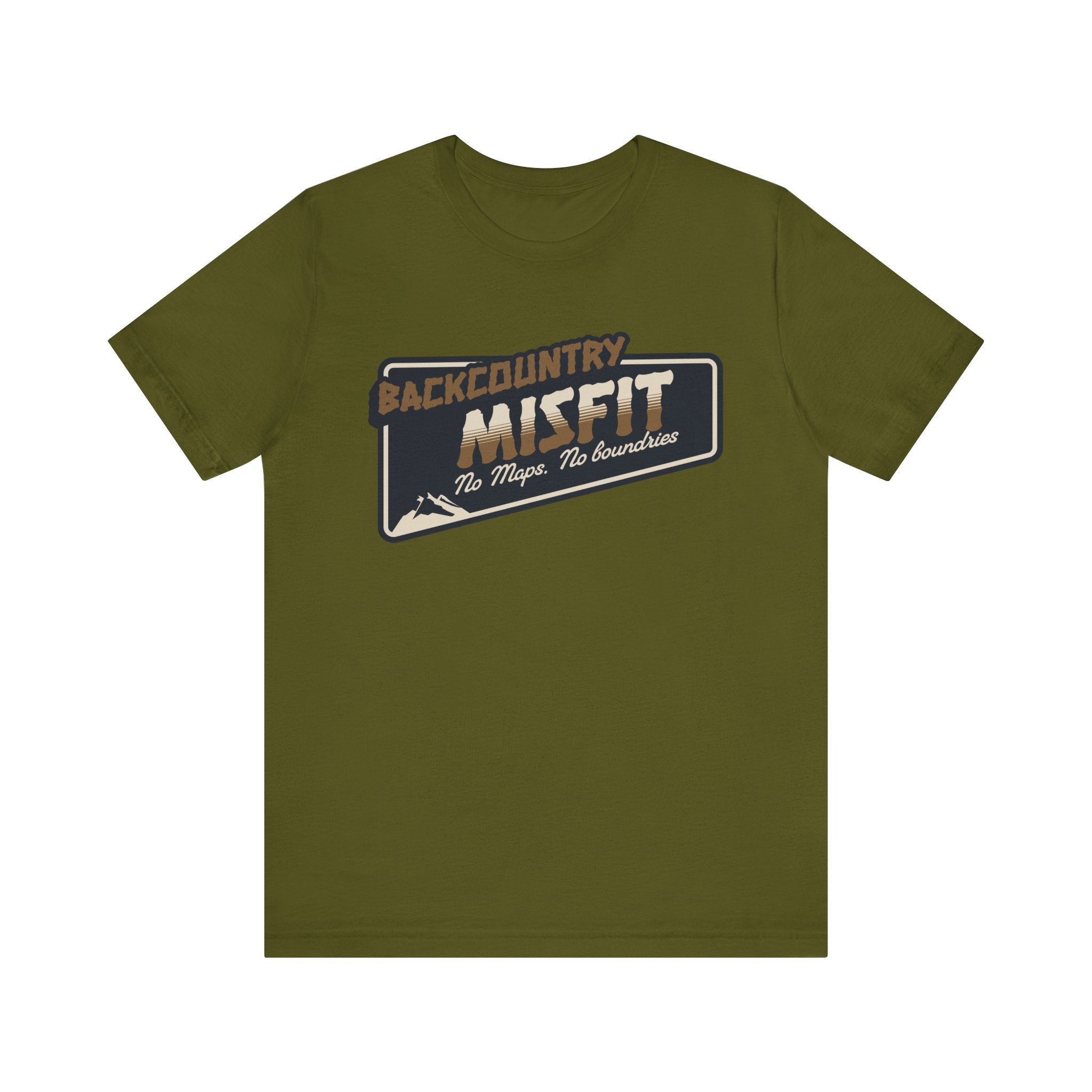Backcountry Misfit T-Shirt | Rugged Hiking Tee for Trail Rebels & Off-Grid Wanderers