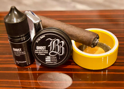 GHOST Oil & Balm Kit — Dark & Smoky Beard Care Set by Bedlam Beard Co.