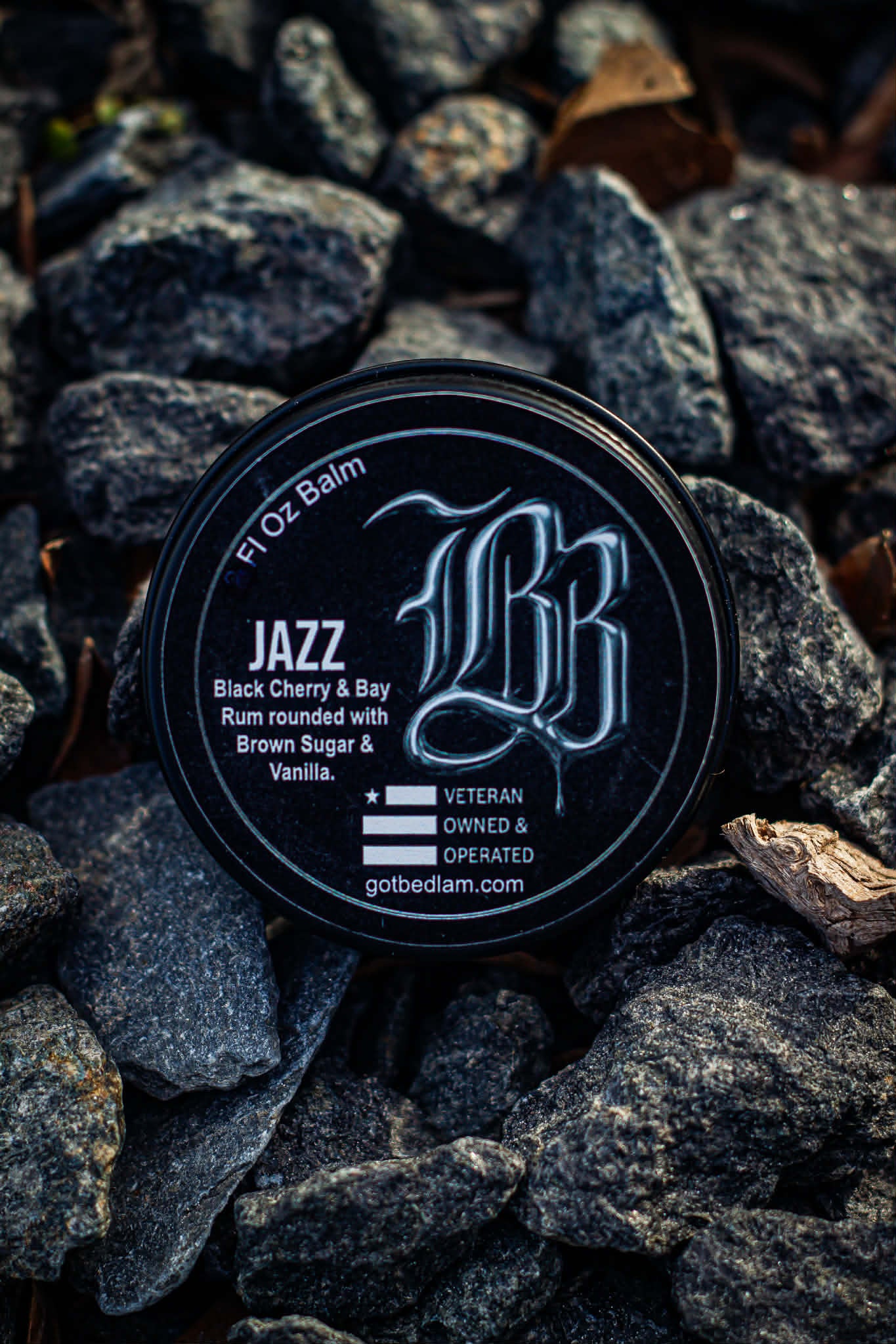 JAZZ Beard Balm Detail — Character-Named Small-Batch Grooming