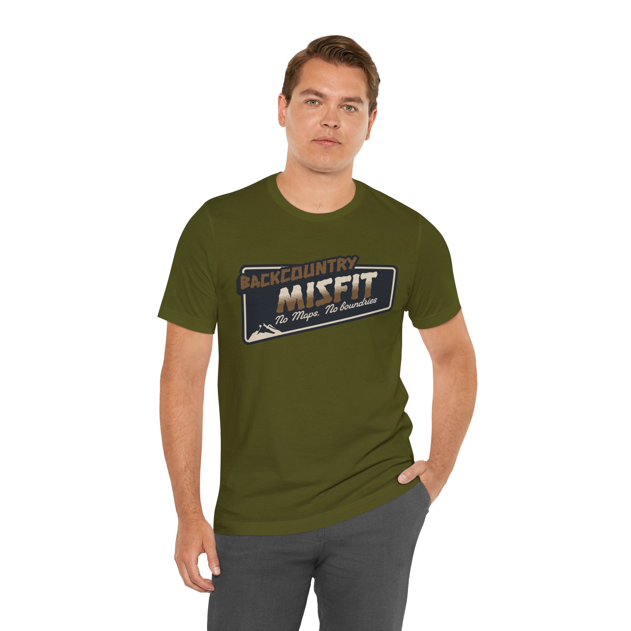 Backcountry Misfit T-Shirt | Rugged Hiking Tee for Trail Rebels & Off-Grid Wanderers