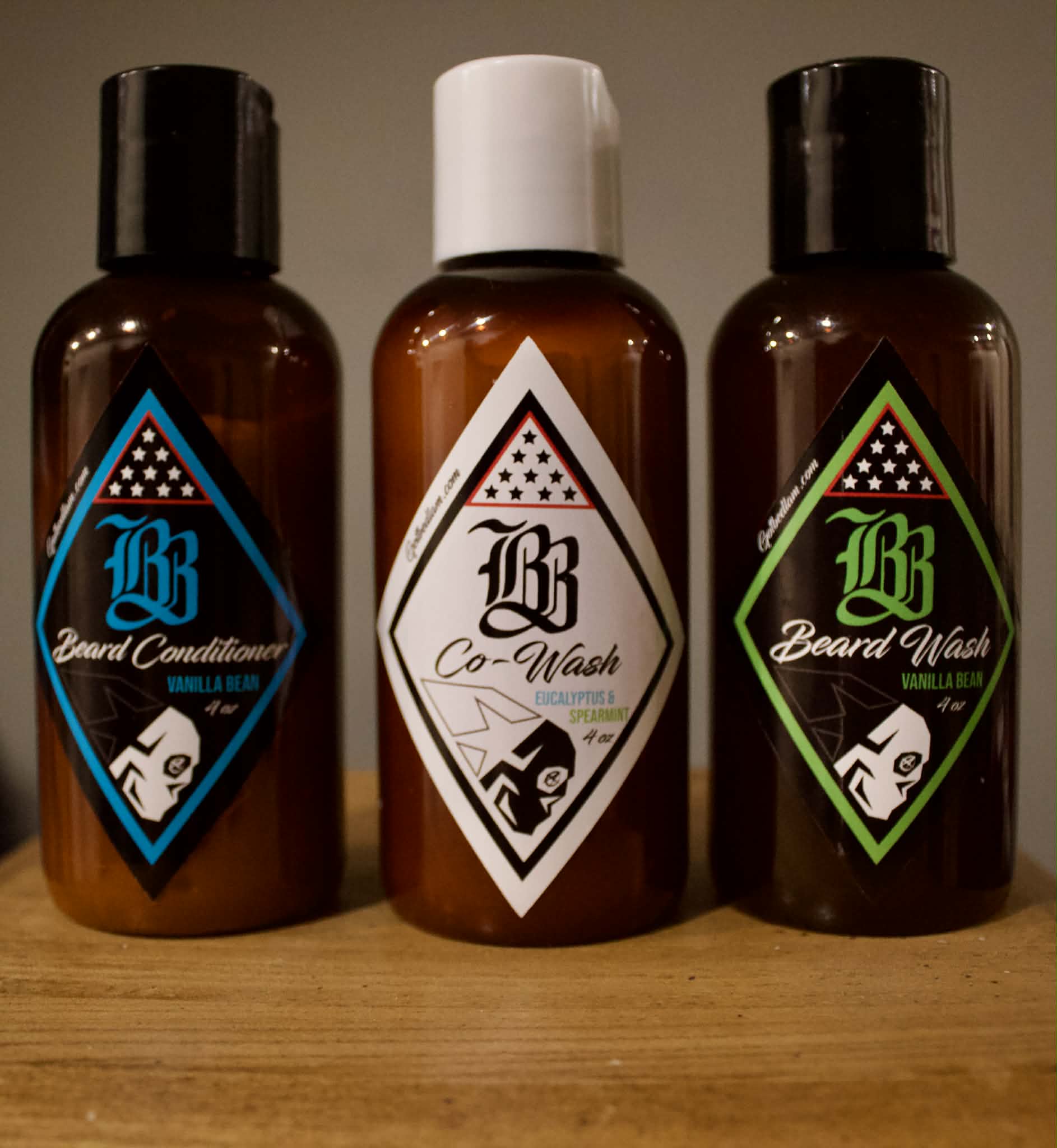BEARD WASHES & MORE- Warm Vanilla Bean