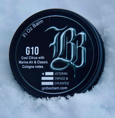 G10 Beard Balm — Small-Batch by Bedlam Beard Co.