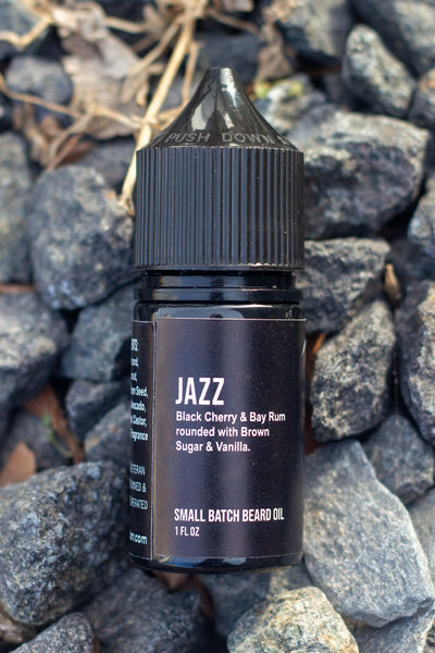 JAZZ Beard Oil Detail — Veteran-Made Character Series