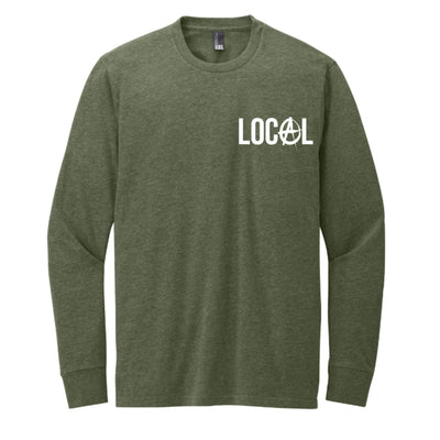 Heathered Olive - DT109 - FRONT