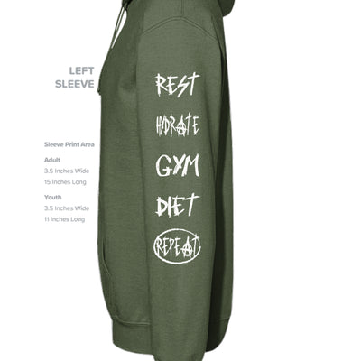MILITARY GREEN - G185 - SLEEVE_LEFT