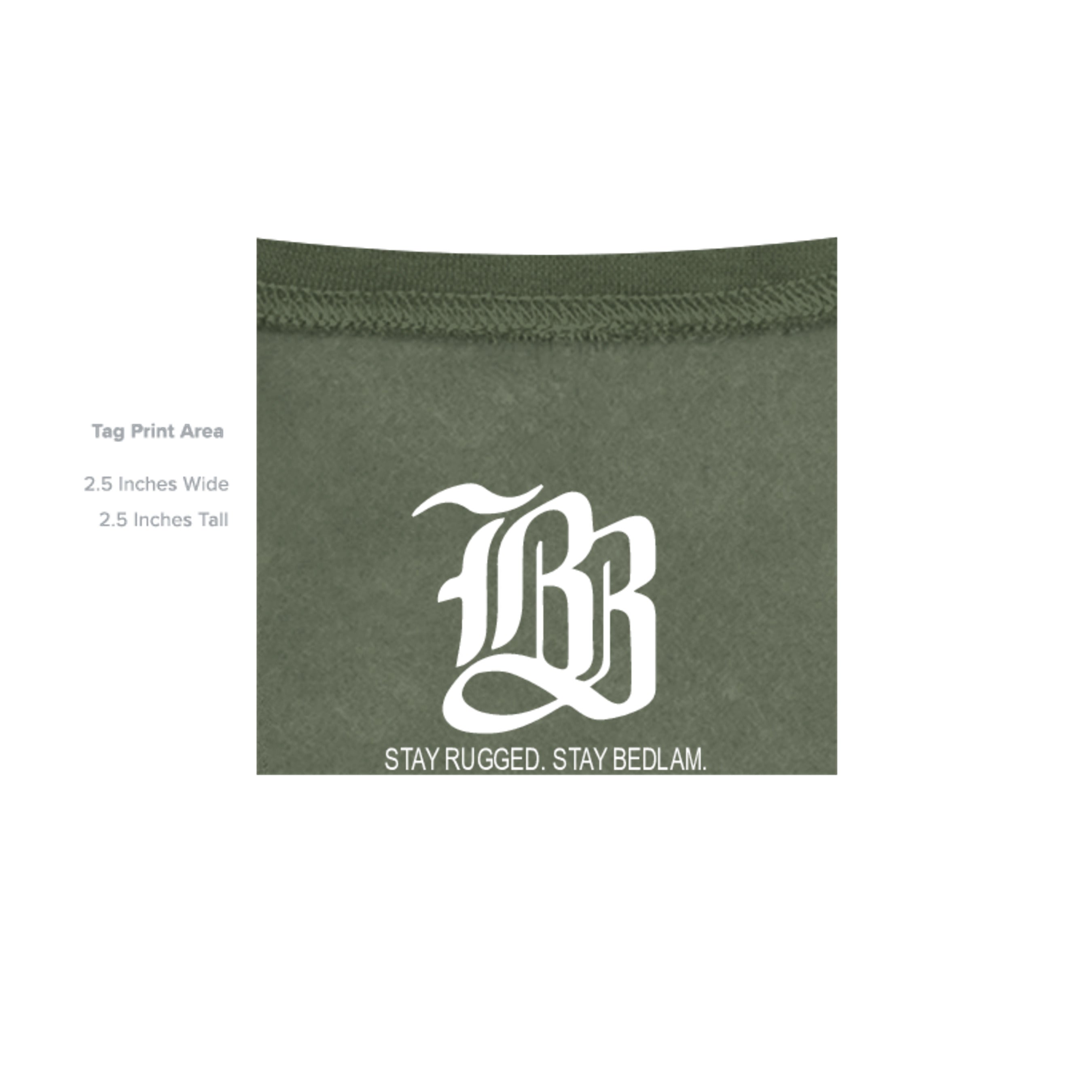 MILITARY GREEN - G185 - INSIDE_TAG_LINE