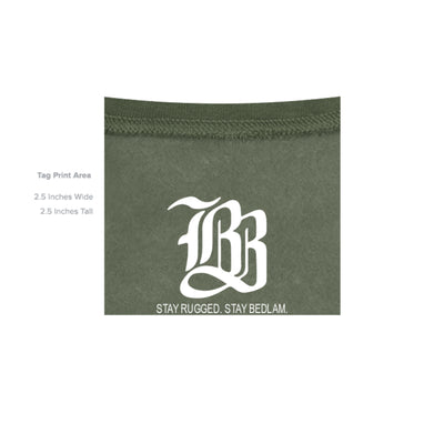 MILITARY GREEN - G185 - INSIDE_TAG_LINE