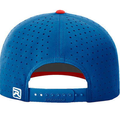 Royal/ Royal/ Red - 632 - BACK