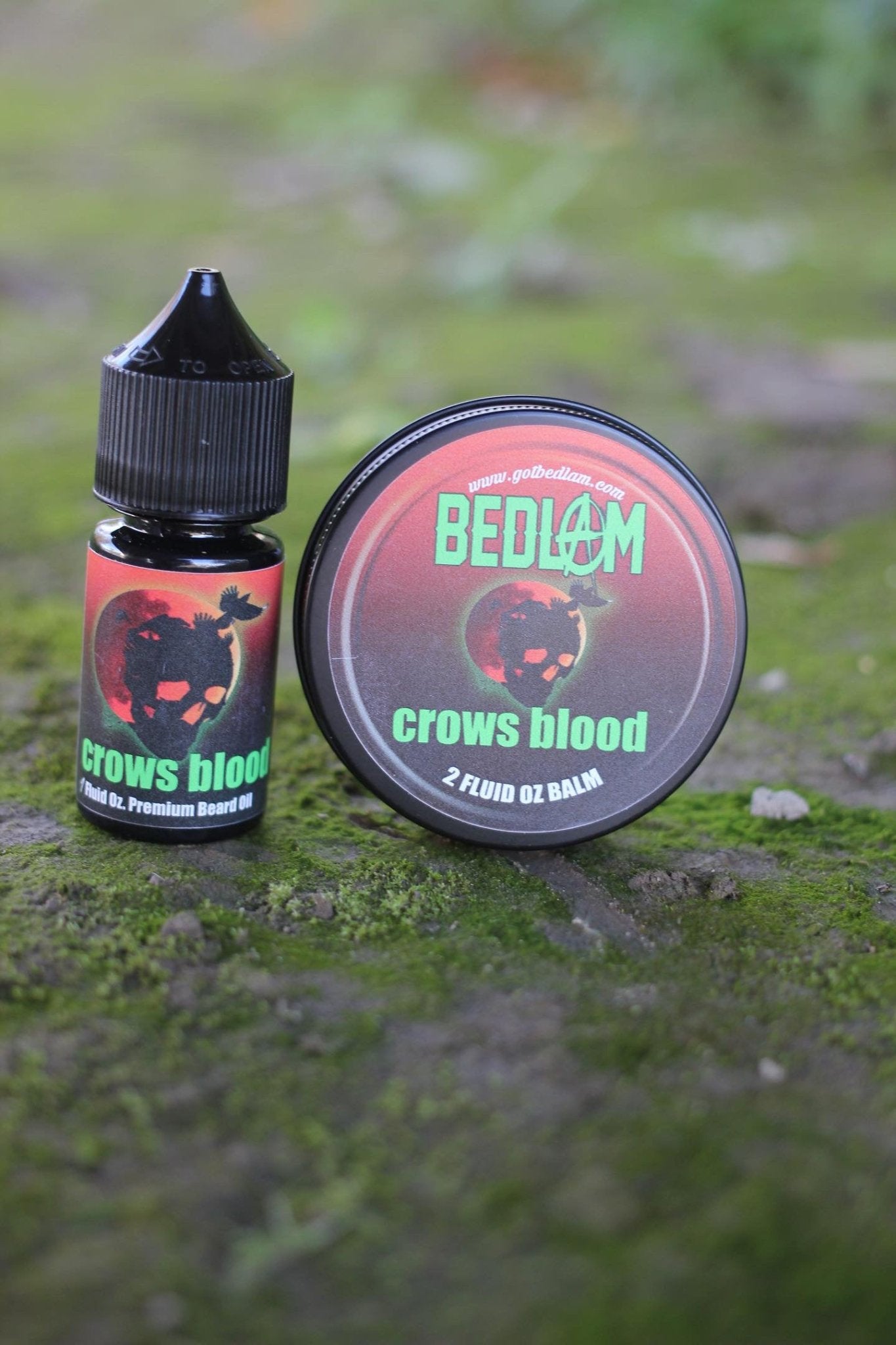 CROWS BLOOD COMBO - Cherry-Lime-Vanilla-Amber - Bedlam Beard Company