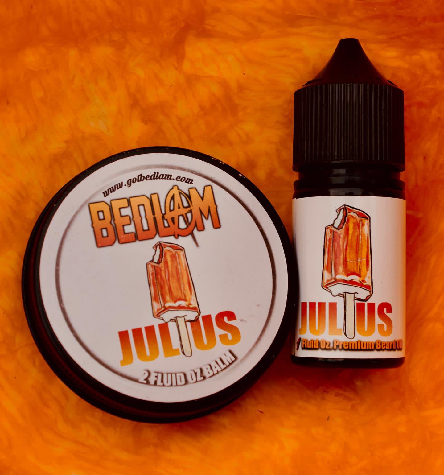 JULIUS COMBO - Sweet Orange - Warm Vanilla - Fizz - Sugar Crystals - Bedlam Beard Company