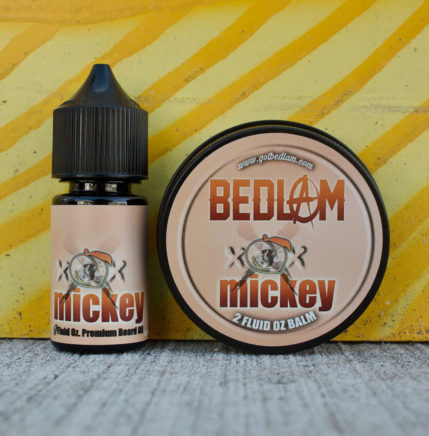 MICKEY COMBO - Southern Peach-Sandalwood Bourbon-Vanilla - Bedlam Beard Company