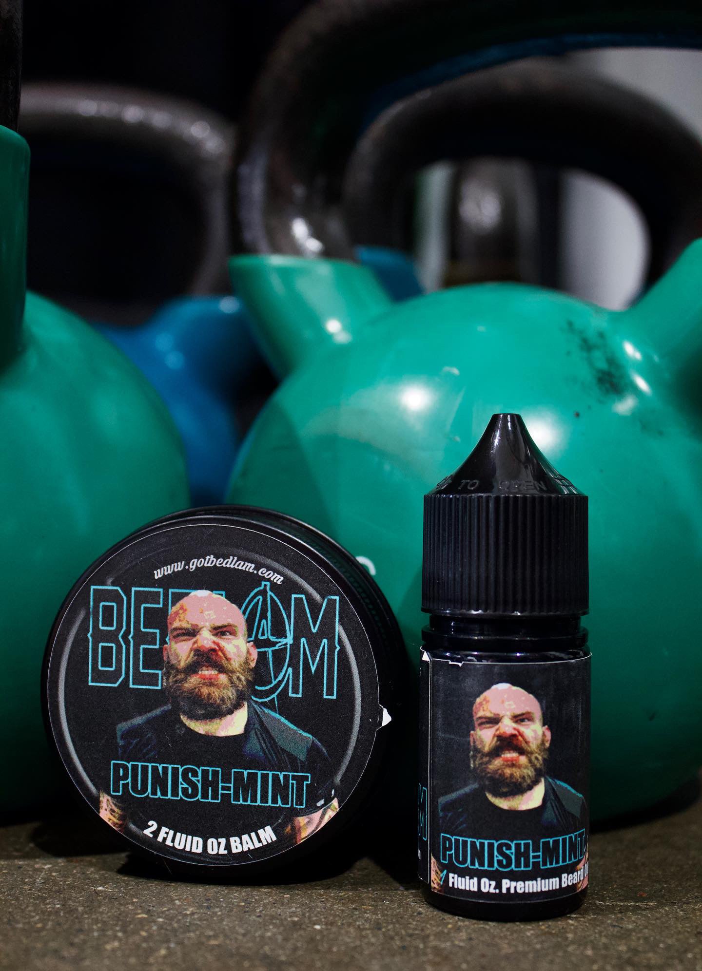 PUNISH-MINT COMBO - Coconut-Peppermint - Bedlam Beard Company