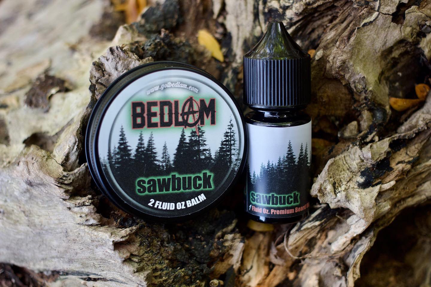 SAWBUCK COMBO - Cedarwood-Peppermint - Bedlam Beard Company
